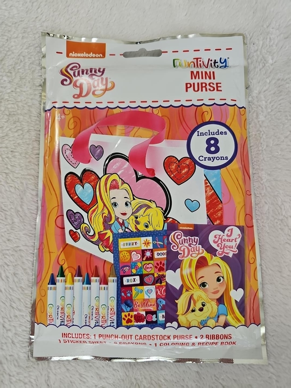 Nickelodeon Sunny Day FunTivity Mini Purse Craft Kit Sealed - Picture 3 of 4